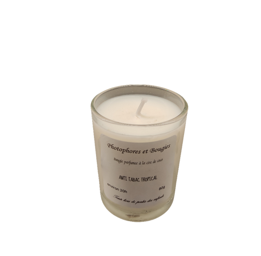 Bougie ANTI TABAC TROPICAL