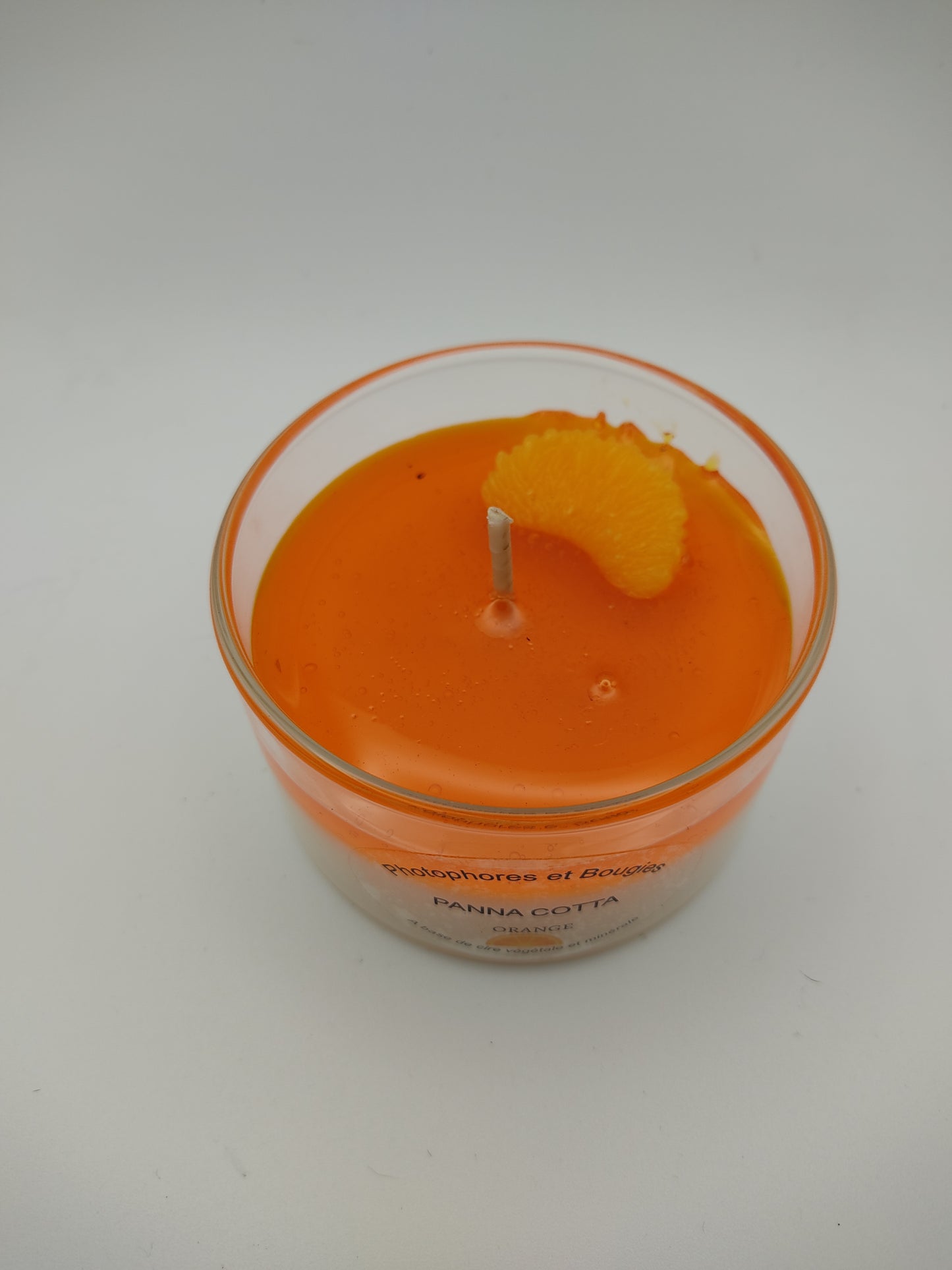 Bougie - Panna-Cotta à l'orange