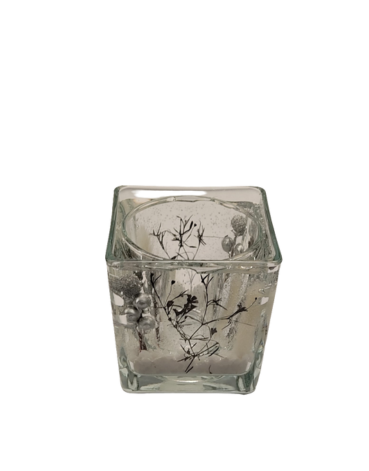 Photophore décoratif Ying-Yang, idéal pour créer une ambiance intime et romantique.