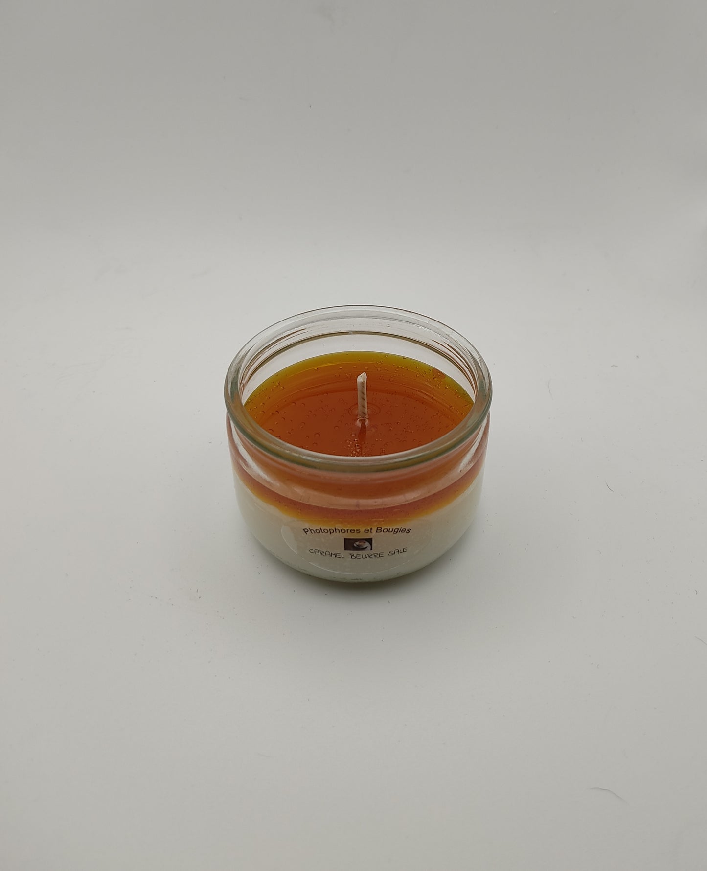 BOUGIE CRÈME BRÛLÉE SAVEUR CARAMEL BEURRE SALÉ