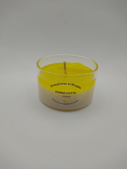 BOUGIE PANNA COTTA AU CITRON