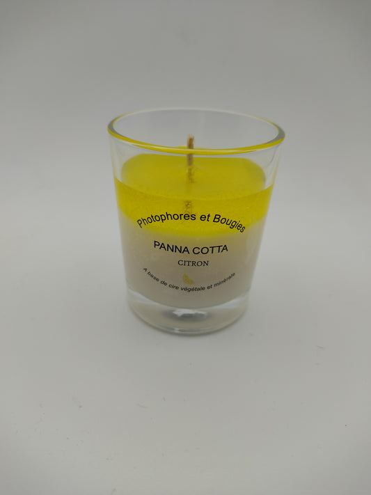 BOUGIE PANNA COTTA AU CITRON